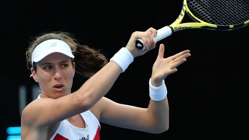 Johanna Konta is currently ranked 38
