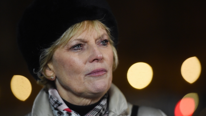 Anna Soubry was interrupted while doing live interviews on College Green