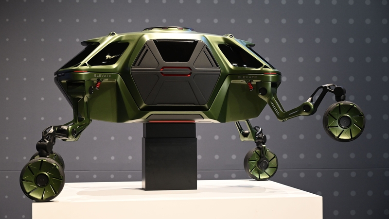 Hyundai has been working on the walking car for three years
