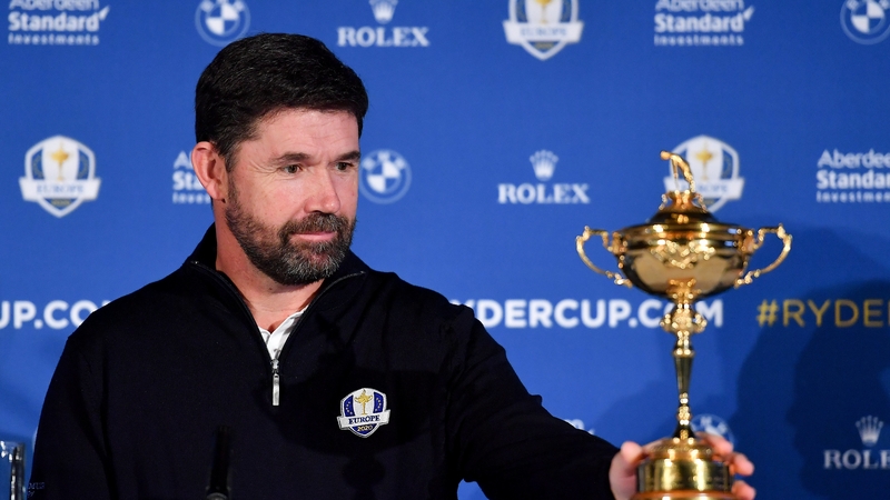 Padraig Harrington will succeed Thomas Bjorn as European captain