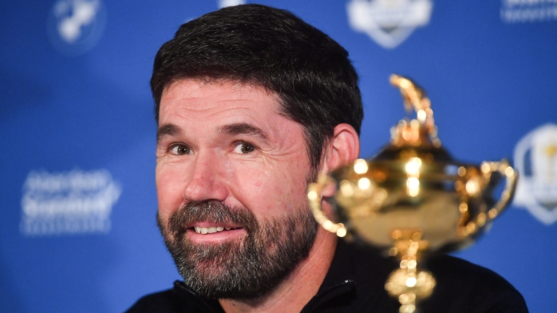 Padraig Harrington: "They can't say they're playing another event or they're somewhere else... or want to rest."