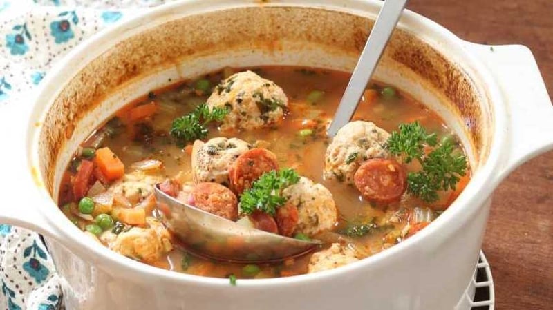 Shane's Turkey, Chorizo & Butterbean Stew