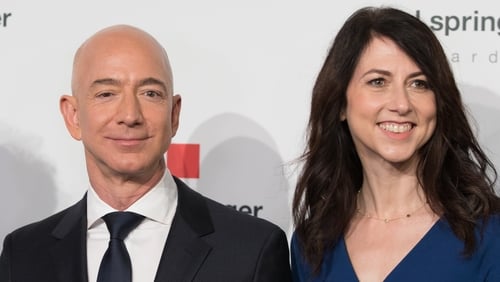 Jeff and MacKenzie Bezos announced their separation in January
