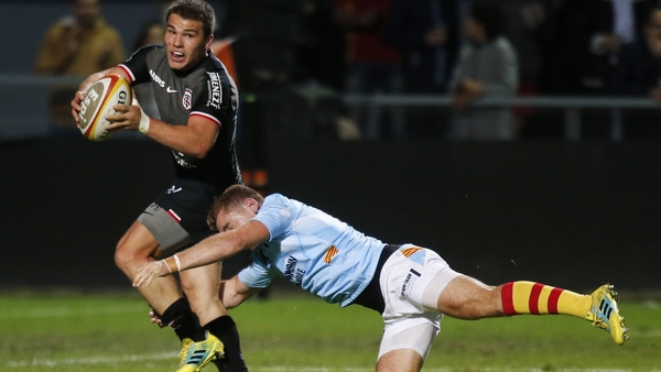 Antoine Dupont is one of the rising stars in the Toulouse team