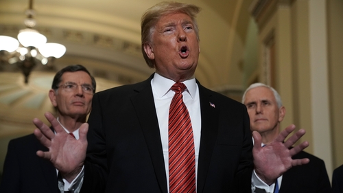 Donald Trump said the meeting had been a 'waste of time'