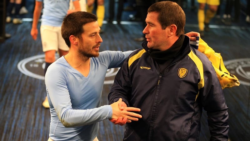 Nigel Clough's side were shown no mercy from Man City