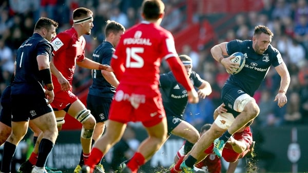 Jack Conan goes on the charge during the 28-27 defeat away to Toulouse back in October