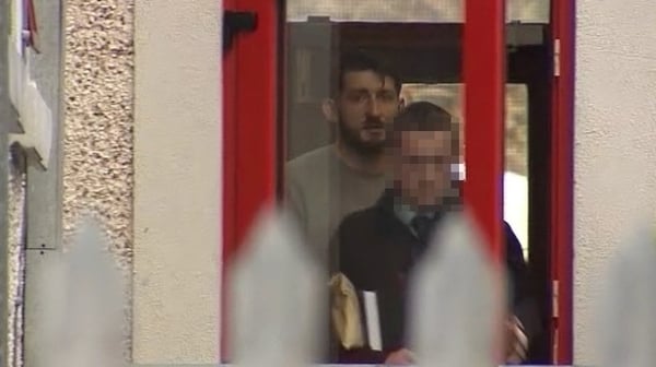 Tomasz Piotrowski (left) was remanded in custody for a week