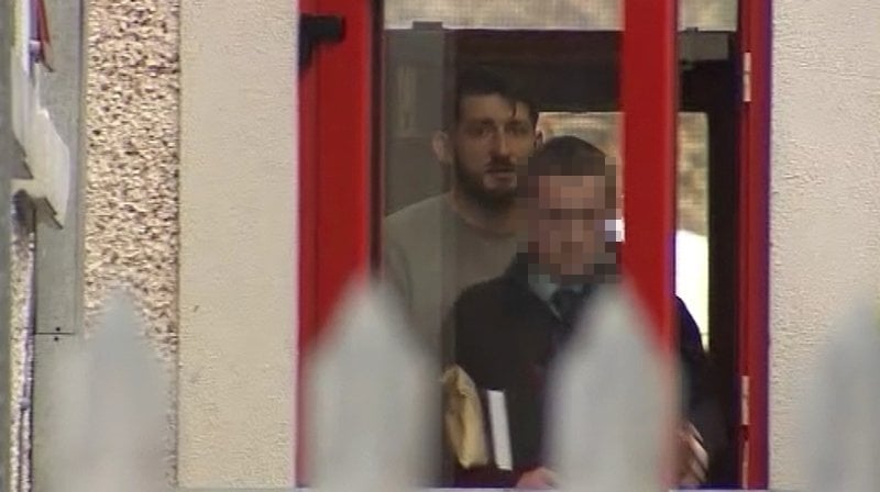 Tomasz Piotrowski (left) was remanded in custody for a week