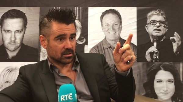 Colin Farrell at the Pendulum Summit.