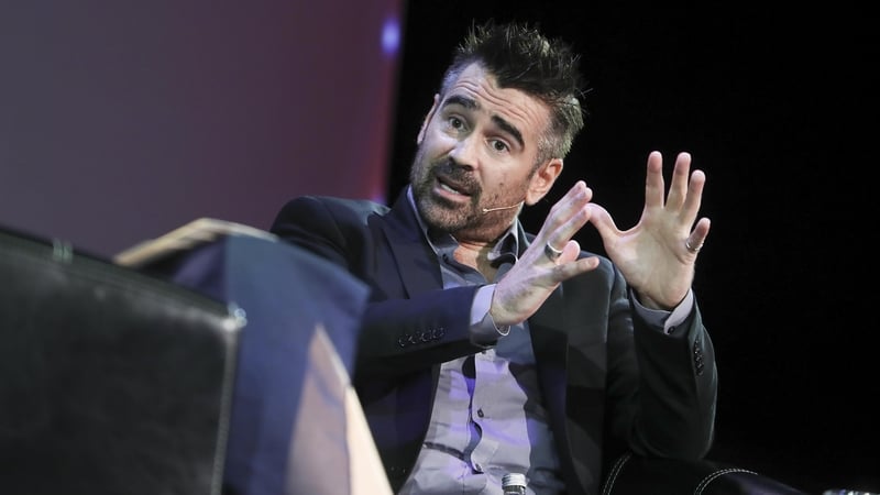 Colin Farrell at the Pendulum Summit (photo: Conor McCabe)