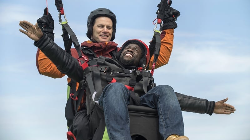 Kevin Hart is out to show the sky's the limit for him as an actor