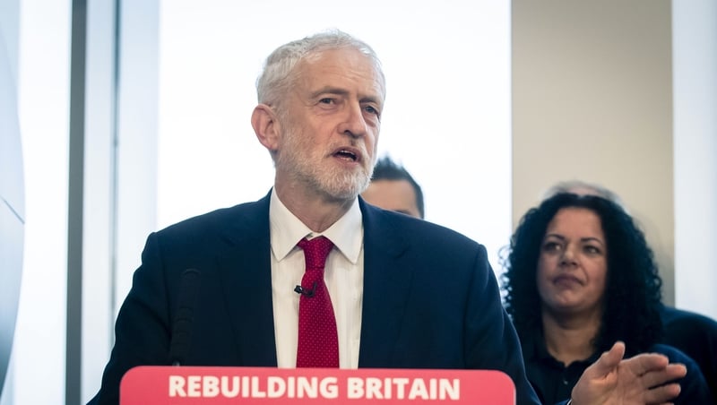 Jeremy Corbyn said a general election was the most 'practical' and 'democratic' way to 'break the deadlock' over Brexit