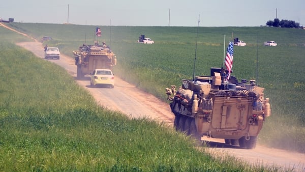 Donald Trump announced last month that 2,000 US troops would be withdrawn