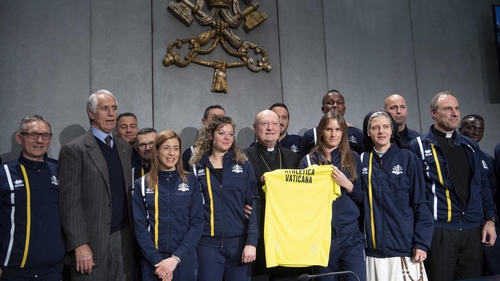 There are more than 60 members of Vatican Athletics so far
