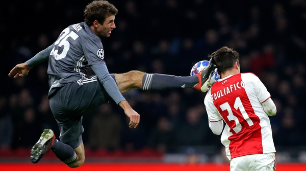 The incident with Tagliafico that saw Muller banned