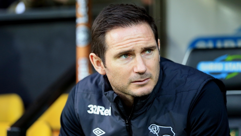 Frank Lampard's team are a goal down after the first leg