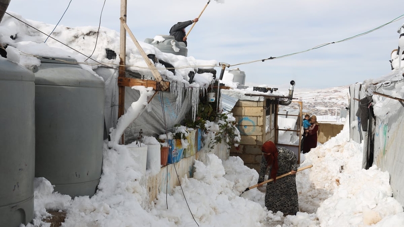 Storm Norma hit Lebanon at the beginning of the week resulting in heavy rain and high winds, topped with cold temperatures