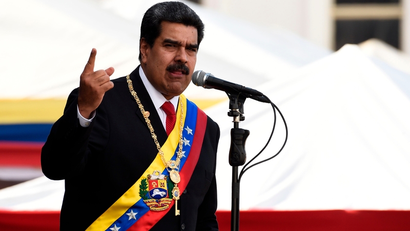 Nicolás Maduro was sworn in for a second six-year term