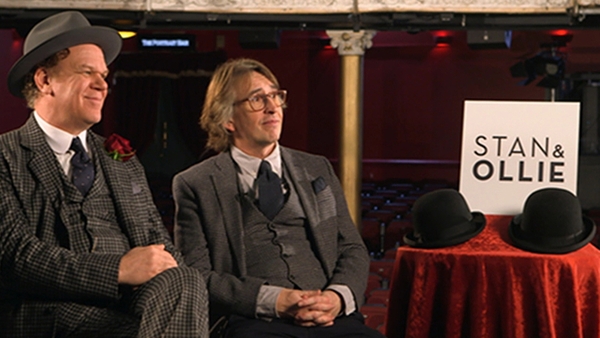 John C Reilly and Steve Coogan in Dublin's Olympia Theatre - They give arguably their best performances to date in Stan & Ollie