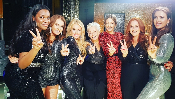"Raring to go" - The Dancing with the Stars ladies with Can't Stop Dancing host Bláthnaid Treacy Photo: Dancing with the Stars, Twitter
