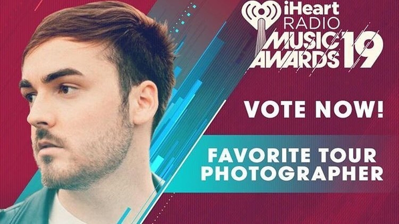 Christian Tierney is nominated for his work on tour with Niall Horan