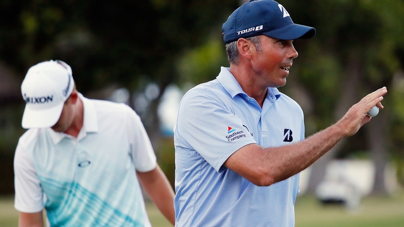 Matt Kuchar is two shots clear at the top of the leaderboard