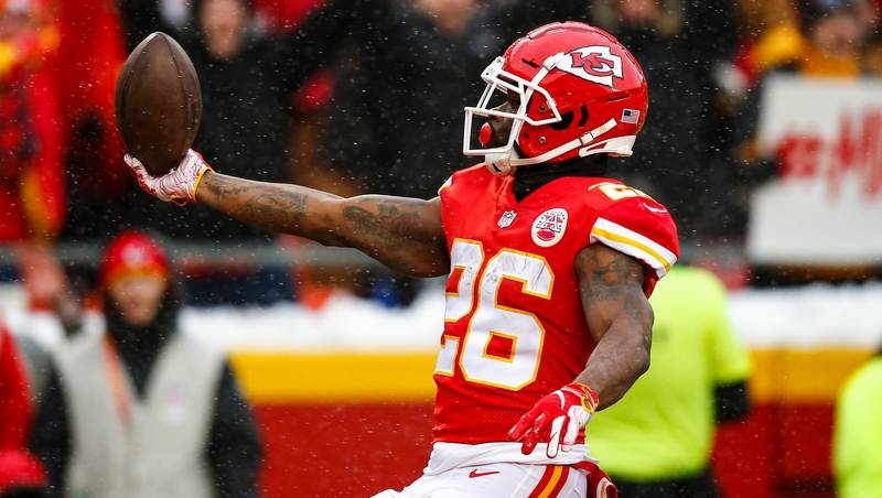 Damien Williams of the Kansas City Chiefs