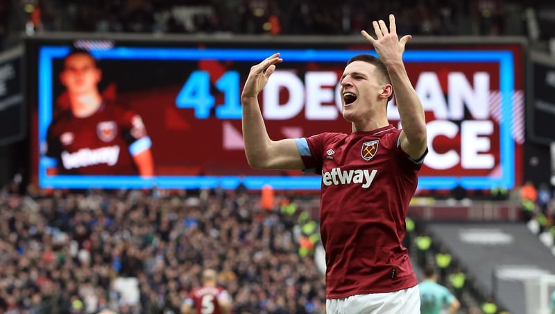 Declan Rice is in line to win his first England cap