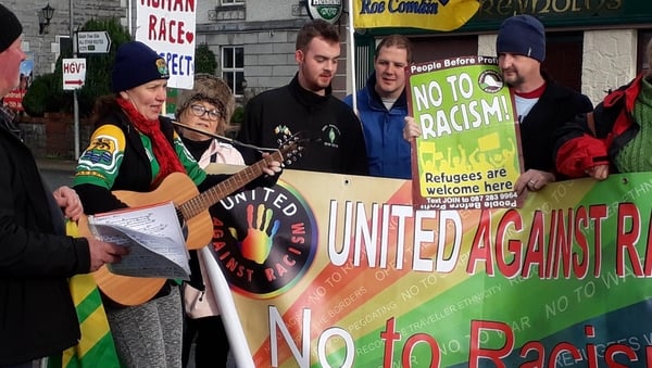 Organisers condemned racism directed at asylum seekers