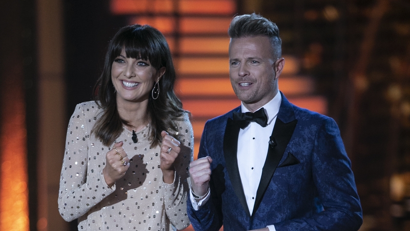 Jennifer Zamparelli and Nicky Byrne