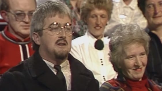 Dermot Morgan as a German on Kenny Live