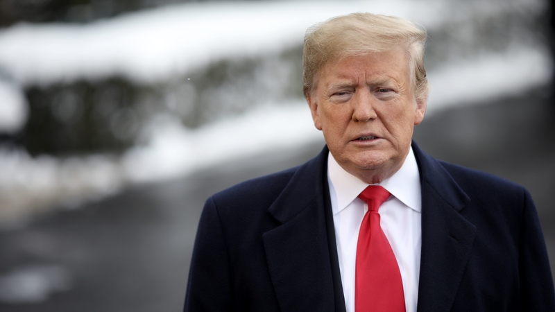 Donald Trump told reporters: 'I never worked for Russia'