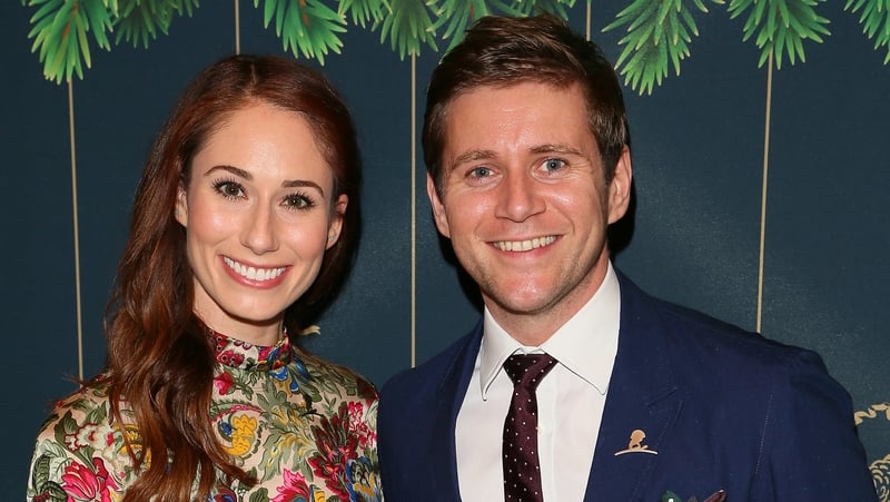 Jessica Blair Herman and Allen Leech