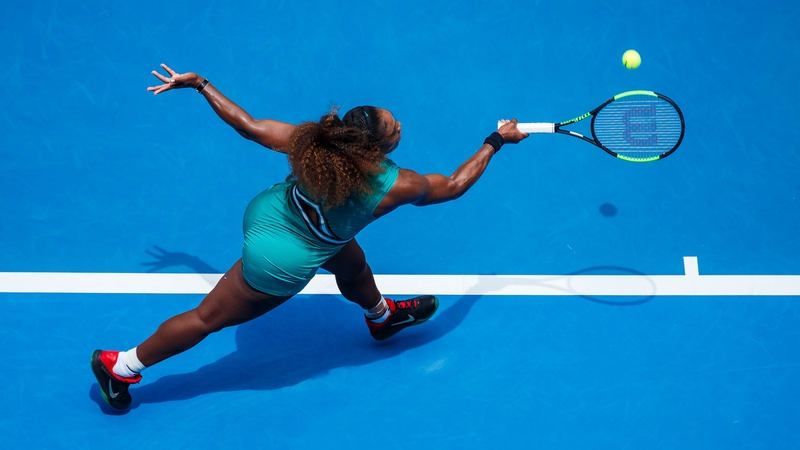 Serena Williams took just 49 minutes to come through 6-0 6-2