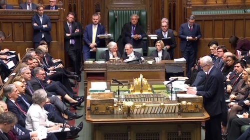 MPs will vote on whether or not to accept the deal