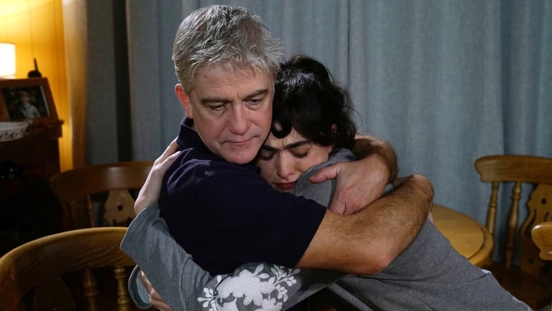 Tommy and Dearbhla have an emotional reconciliation on Fair City