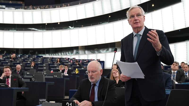 Michel Barnier said the backstop must remain