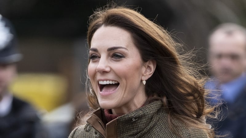 Kate Middleton continued the royal love affair with Irish brands. Photo: Getty