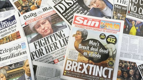 The Sun compared Theresa May to an extinct bird