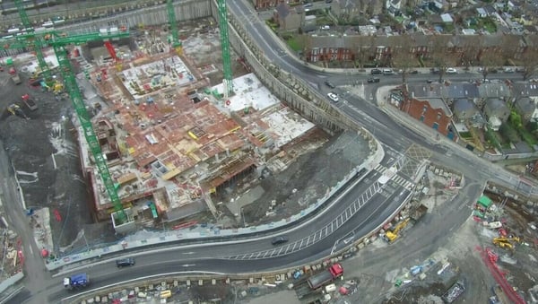 The new National Children's Hospital under construction at the St James's Hospital site