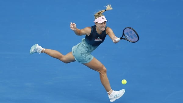 Angelique Kerber eased to victory over Beatriz Haddad Maia