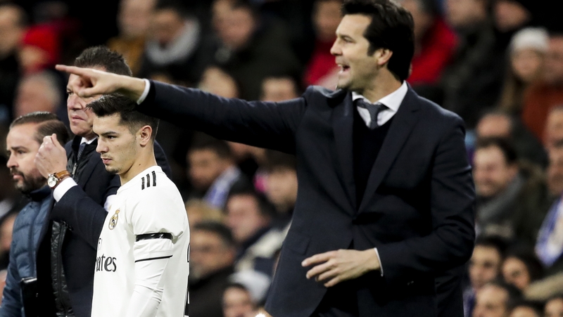 Santiago Solari is a man under pressure