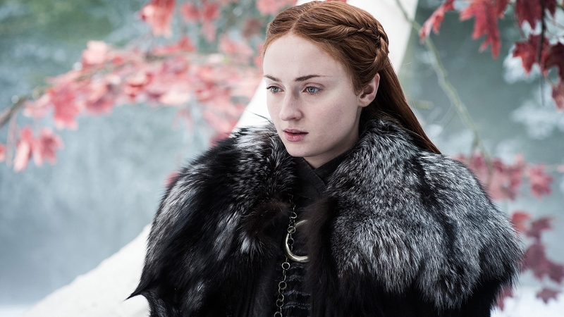 Sophie Turner as Sansa Stark in Game of Thrones