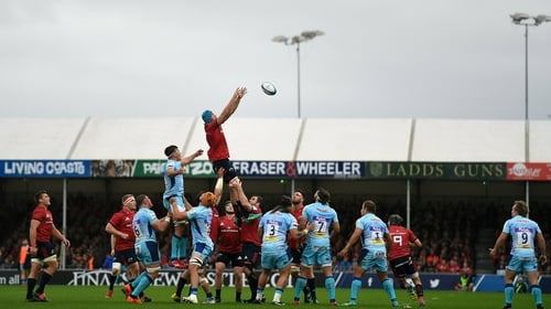 Munster return to Sandy Park in Exeter in a battle of past champions