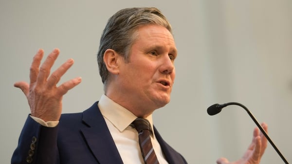 Keir Starmer said he believed in the event of a second referendum, the option of remaining in the EU must be on the ballot paper