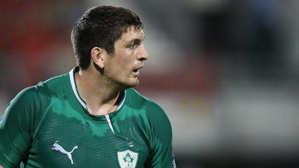 James Downey on his Ireland debut in 2013