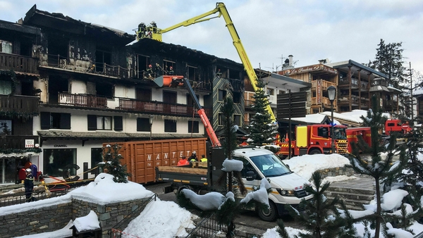 Around 70 fire fighters brought the fire under control by day-break