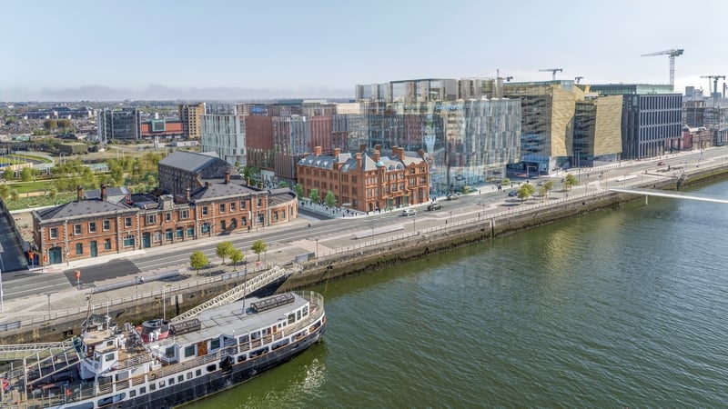 An artist's impression of the new Spencer Place project in Dublin Docklands