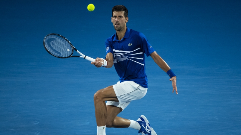 Novak Djokovic had to work hard to overcome Daniil Medvedev